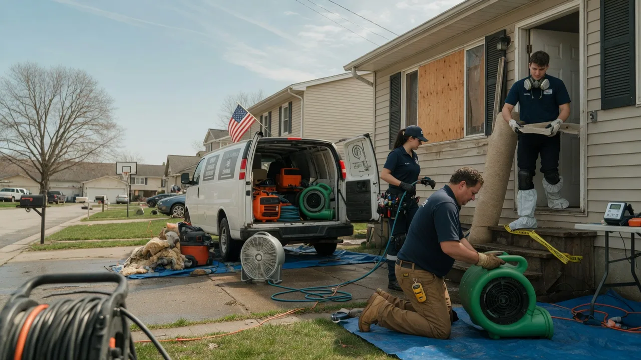 Water Damage Restoration in Linn, KS near me